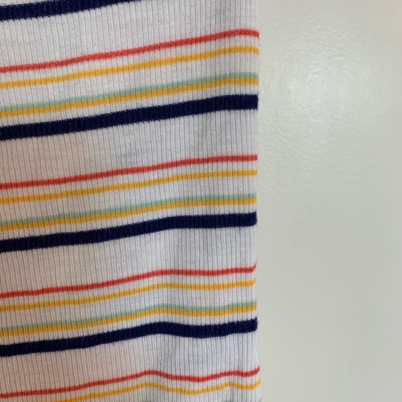 Pacsun Rainbow Stripe Strapless Bodysuit - Picture 3 of 4